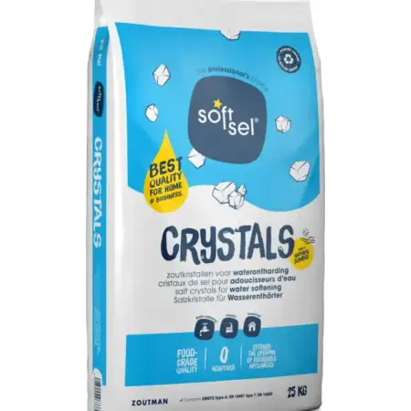 Saltkrystaller 8 x 25KG.